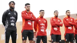 Jugadores de la Selección Peruana.