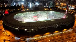 Vista aérea del Estadio Nacional de Lima.