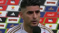 Carlos Zambrano, defensor de la Selección Peruana.