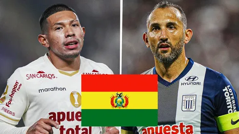 Edison Flores y Hernán Barcos.