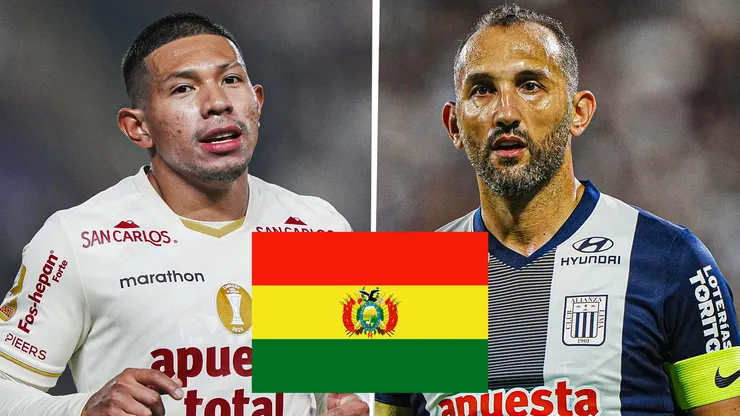 Edison Flores y Hernán Barcos.