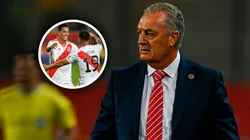 Gustavo Alfaro y el Perú vs. Paraguay.