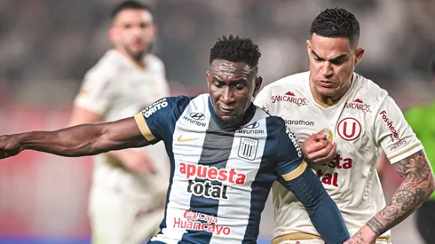 Eryc Castillo y Anderson Santamaría, jugadores de Alianza Lima y Universitario.
