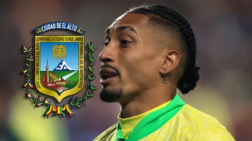 Raphinha destrozó a Bolivia por jugar en El Alto las Eliminatorias.