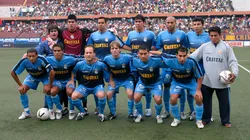 El plantel de Sporting Cristal en el 2006.