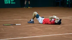 Gonzalo Bueno y su emoción por vencer a Nuno Borges.
