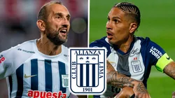 Hernán Barcos y Paolo Guerrero en Alianza Lima.