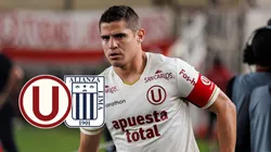Aldo Corzo con camiseta de Universitario.