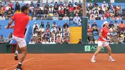 Perú vs. Portugal por Copa Davis.