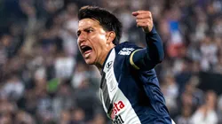 Fernando Gaibor con camiseta de Alianza Lima.