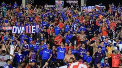 Hinchas Universidad de Chile.