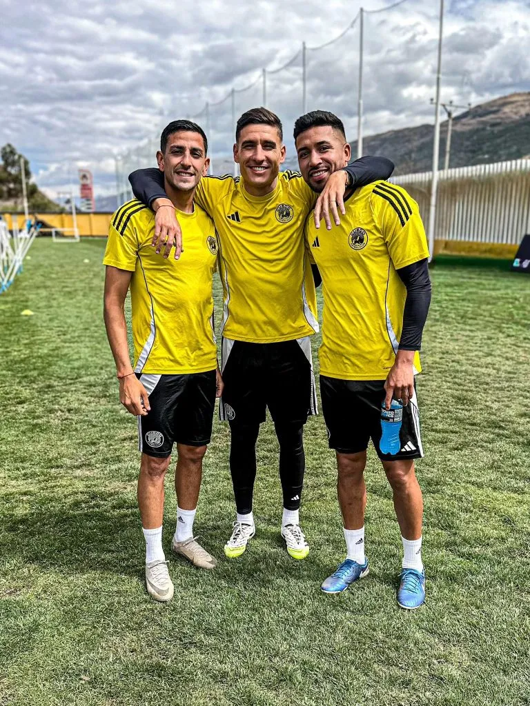 Facundo Callejo en Cusco FC. (Foto: X).