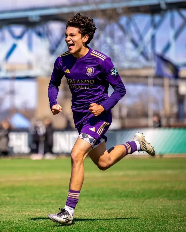 José Segura festejando un gol con el Orlando City. (Foto: Orlando City)