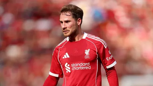 Alexis Mac Allister, una de las figuras de Liverpool.