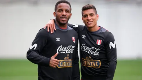 Jefferson Farfán y Paolo Hurtado.