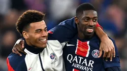 Ousmane Dembélé y Désiré Doué, bajas en PSG.