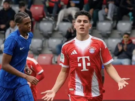 El apodo que le puso Bayern a Felipe Chávez tras anotar un doblete en la UEFA Youth League