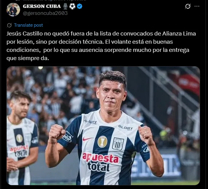 Fuente: @gersoncuba2603