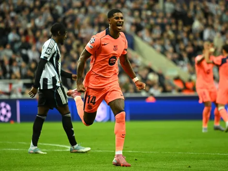 Los dos goles de Marcus Rashford para que Barcelona gane 2-0 a Newcastle
