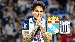 Paolo Guerrero con camiseta de Alianza Lima.