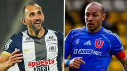 Hernán Barcos vs. Marcelo Díaz.