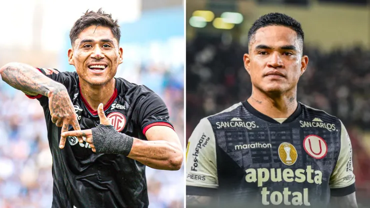 Posibles alineaciones del UTC vs. Universitario.