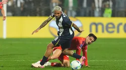 Sergio Peña en el partido Alianza Lima vs. U. de Chile.