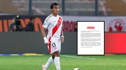 Renato Tapia con camiseta de Perú.