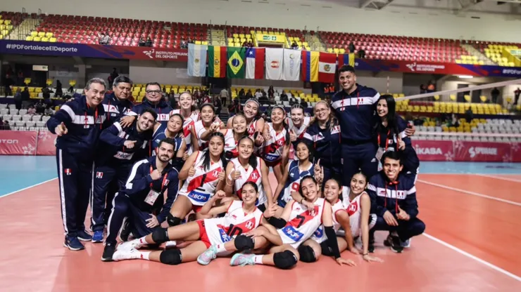 Perú clasificó al Mundial de Vóley Sub 17.