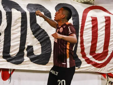 ¡Apareció el goleador! Valera anotó el 0-1 de la 'U' ante UTC en Trujillo