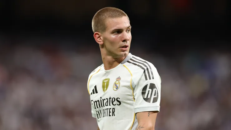 Franco Mastantuono, futbolista del Real Madrid.