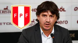 Jean Ferrari en la Selección Peruana.