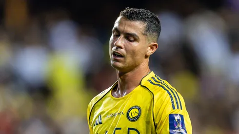 Cristiano Ronaldo, resignado.