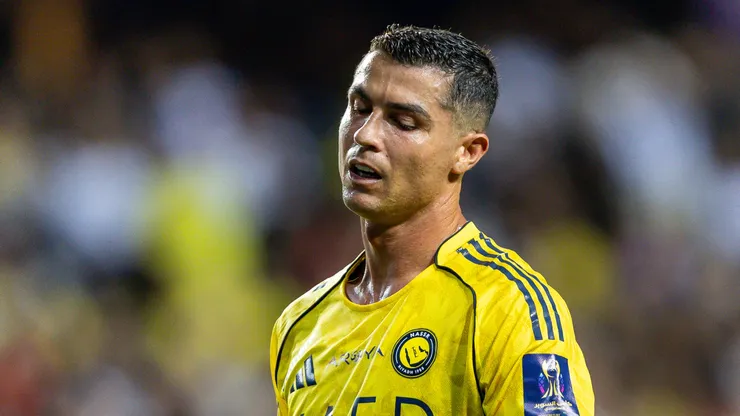 Cristiano Ronaldo, resignado.