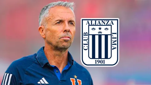 DT Gustavo Álvarez y Alianza Lima.