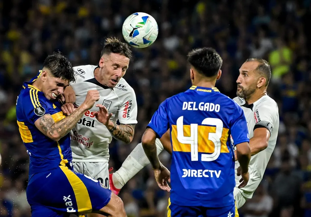 Pablo Lavandeira supo jugar contra Boca Juniors. (Photo by Marcelo Endelli/Getty Images)