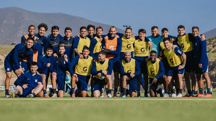 Plantel de Alianza Lima.