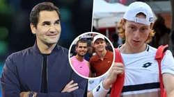 Roger Federer mencionó a Alcaraz y Sinner para defender a jugadores como Ignacio Buse.