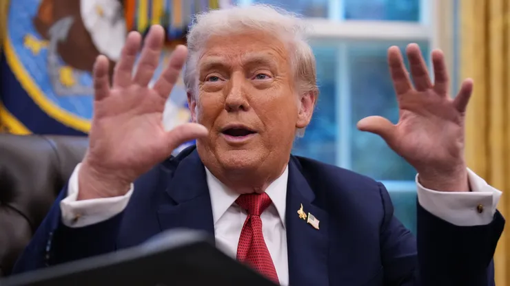 Donald Trump, presidente de los Estados Unidos.