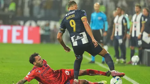 Sebastián Rodríguez contra Hernán Barcos.