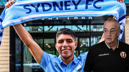 Piero Quispe y Jorge Fossati.