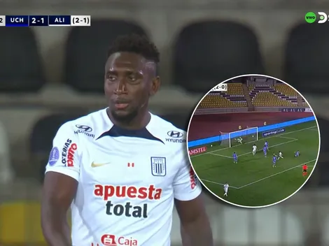 Eryc Castillo le da vida a Alianza Lima con golazo ante la U de Chile