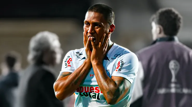 Pedro Aquino jugando en Alianza Lima.