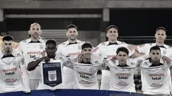 Equipo titular de Alianza Lima que visitó a U. de Chile.
