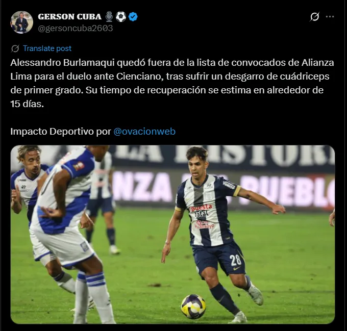 Fuente: @gersoncuba2603