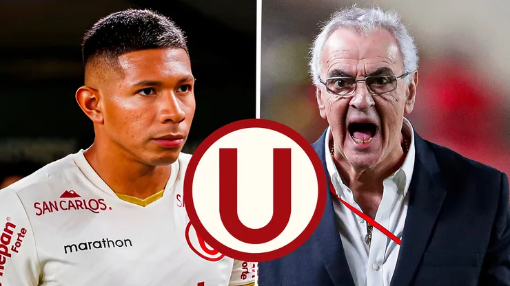Edison Flores y Jorge Fossati.