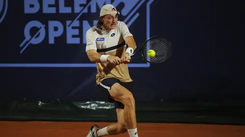 Ignacio Buse, en su partido ante Vilius Gaubas.