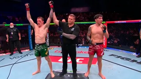 Rolando Bedoya perdió ante Jamie Mullarkey por decisión unánime en UFC.