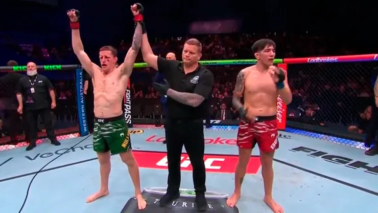 Rolando Bedoya perdió ante Jamie Mullarkey por decisión unánime en UFC.