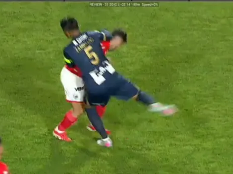 Alianza Lima con uno menos: Carlos Zambrano se volvió hacer expulsar